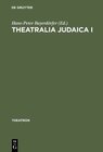 Buchcover Theatralia Judaica I