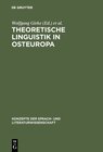Buchcover Theoretische Linguistik in Osteuropa
