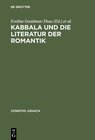Buchcover Kabbala und die Literatur der Romantik