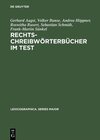 Buchcover Rechtschreibwörterbücher im Test