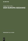 Buchcover Der Europa-Gedanke