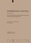 Buchcover Germania Sacra. Neue Folge / Die Bistümer der Kirchenprovinz Mainz. Das Bistum Halberstadt. Das Stift St. Nicolaus in St