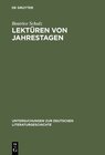 Buchcover Lektüren von Jahrestagen