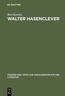 Buchcover Walter Hasenclever