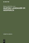 Buchcover Gustav Landauer im Gespräch