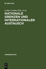 Buchcover Nationale Grenzen und internationaler Austausch