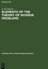 Buchcover Elements of the Theory of Inverse Problems
