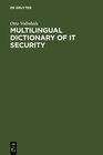 Buchcover Multilingual Dictionary of IT Security