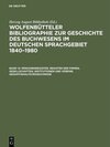 Buchcover Wolfenbütteler Bibliographie zur Geschichte des Buchwesens im deutschen... / Personenregister. Register der Firmen, Gese