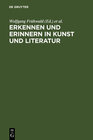 Buchcover Erkennen und Erinnern in Kunst und Literatur