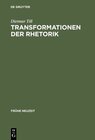 Buchcover Transformationen der Rhetorik
