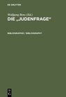 Buchcover Die "Judenfrage" / Bibliographie