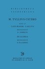 Buchcover Marcus Tullius Cicero: M. Tulli Ciceronis scripta quae manserunt omnia / Cato maior. Laelius. De gloria