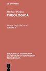 Buchcover Michael Psellus: Theologica / Theologica