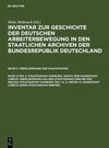 Buchcover Inventar zur Geschichte der deutschen Arbeiterbewegung in den staatlichen... / Staatsarchiv Hamburg. Archiv der Hansesta