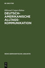 Buchcover Deutsch-amerikanische Alltagskommunikation