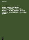 Buchcover Personennamen des Mittelalters