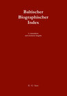 Buchcover Baltischer Biographischer Index