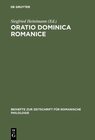 Buchcover Oratio Dominica Romanice