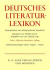 Buchcover Deutsches Literatur-Lexikon / Wagner - Walser