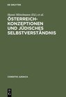 Buchcover Österreich-Konzeptionen und jüdisches Selbstverständnis