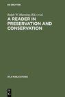 Buchcover A Reader in Preservation and Conservation
