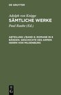 Buchcover Adolph von Knigge: Sämtliche Werke / Romane in 8 Bänden. Geschichte des armen Herrn von Mildenburg