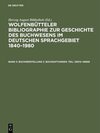 Buchcover Wolfenbütteler Bibliographie zur Geschichte des Buchwesens im deutschen... / Buchherstellung 3. Buchgattungen. Teil: 290