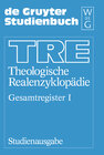 Buchcover Theologische Realenzyklopädie / Gesamtregister