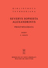 Buchcover Progymnasmata quae exstant omnia
