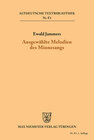 Buchcover Ausgewählte Melodien des Minnesangs