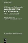 Buchcover Wolfram von Eschenbach: Wolfram von Eschenbach / Parzival Buch I bis VI