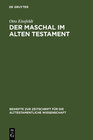 Buchcover Der Maschal im Alten Testament