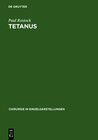 Buchcover Tetanus