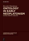 Buchcover Ontology in Early Neoplatonism