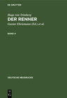 Buchcover Hugo von Trimberg: Der Renner / Hugo von Trimberg: Der Renner. Band 4