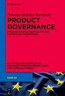 Buchcover Product Governance