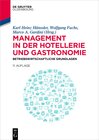 Buchcover Management in der Hotellerie und Gastronomie