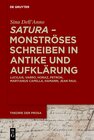 Buchcover ›satura‹ – Monströses Schreiben in Antike und Aufklärung