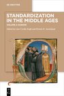 Buchcover Standardization in the Middle Ages