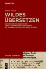 Buchcover Wildes Übersetzen