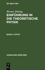 Buchcover Werner Döring: Einführung in die theoretische Physik / Optik