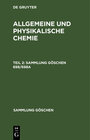 Buchcover Allgemeine und physikalische Chemie / Allgemeine und physikalische Chemie. Teil 2