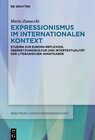 Buchcover Expressionismus im internationalen Kontext