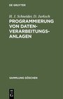 Buchcover Programmierung von Datenverarbeitungsanlagen
