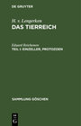 Buchcover H. v. Lengerken: Das Tierreich / Einzeller, Protozoen