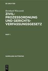 Buchcover Zivilprozessordnung und Gerichtsverfassungsgesetz