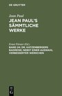 Buchcover Jean Paul: Jean Paul’s Sämmtliche Werke / Dr. Katzenbergers Badreise; nebst einer Auswahl verbesserter Werkchen