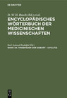 Buchcover Encyclopädisches Wörterbuch der medicinischen Wissenschaften / Triebfeder der Geburt - Uvulitis