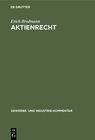 Buchcover Aktienrecht